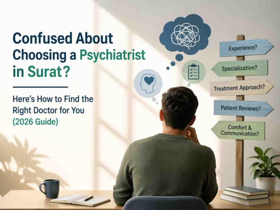 Confused About Choosing a Psychiatrist in Surat? Here’s How to Find the Right Doctor for You (2026 Guide)