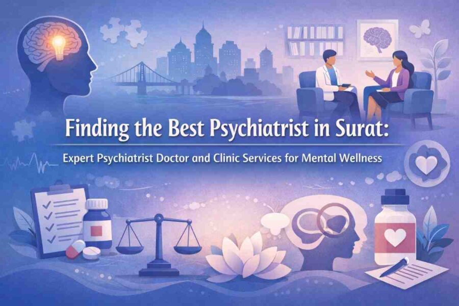 Finding the Best Psychiatrist in Surat: Expert Psychiatrist Doctor and Clinic Services for Mental Wellness