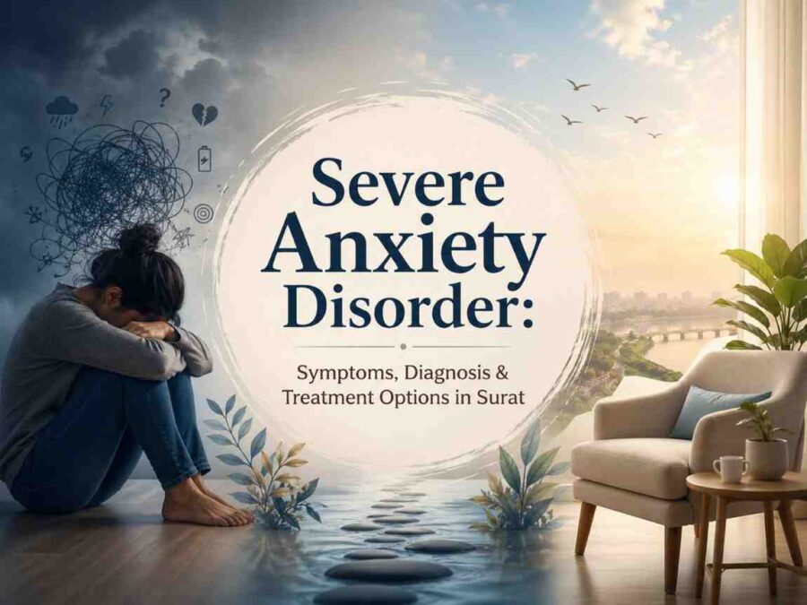 Severe Anxiety Disorder: Symptoms, Diagnosis & Treatment Options in Surat