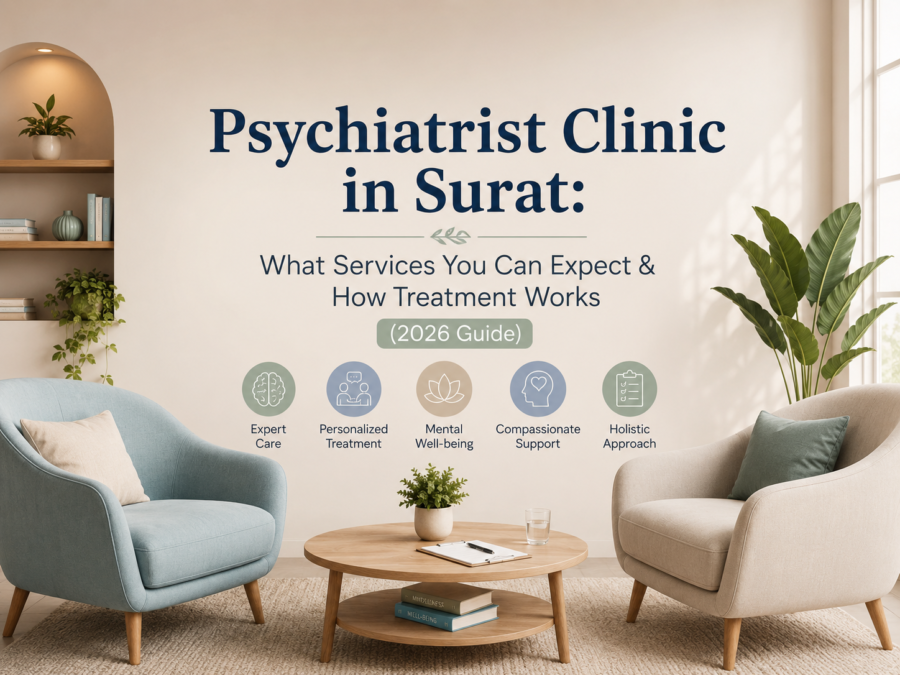 Psychiatrist Clinic in Surat: What Services You Can Expect & How Treatment Works (2026 Guide)