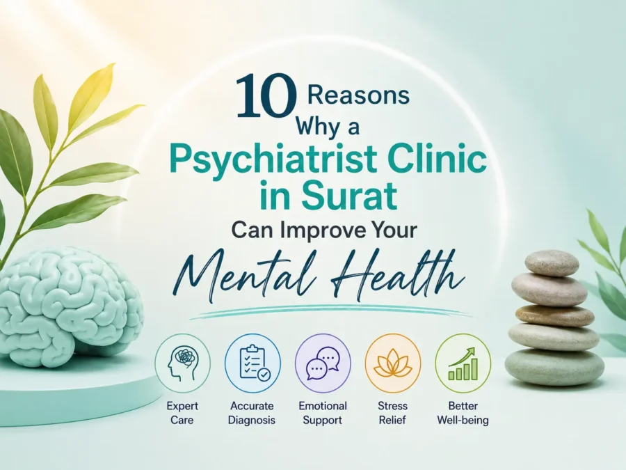 10 Reasons Why a Psychiatrist Clinic in Surat Can Improve Your Mental Health
