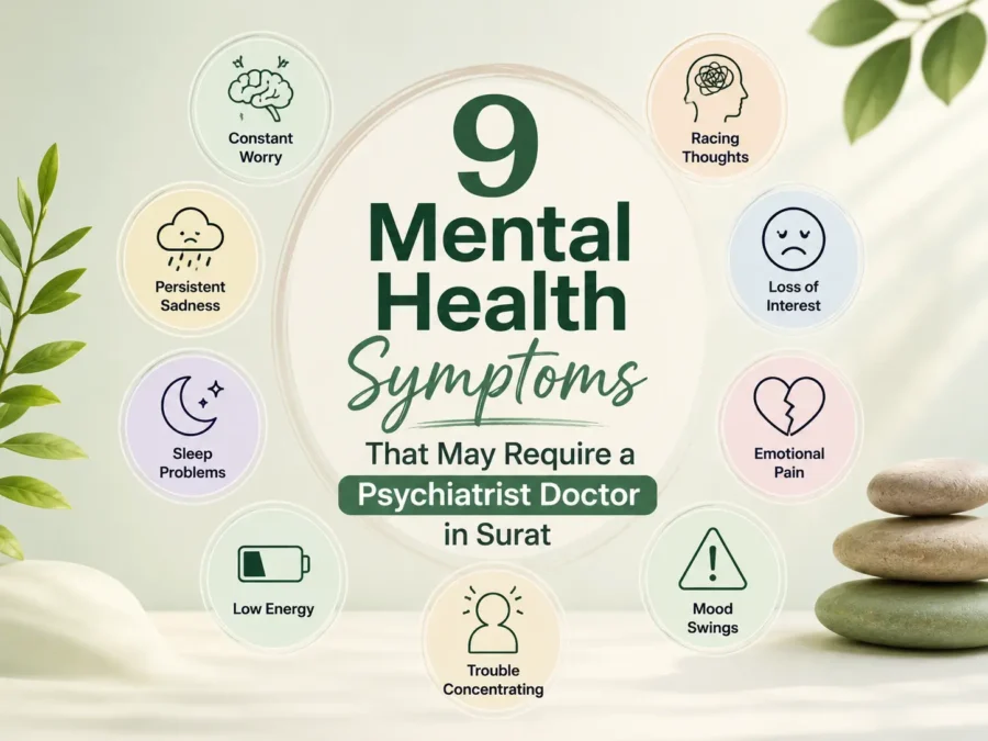 9 Mental Health Symptoms That May Require a Psychiatrist Doctor in Surat