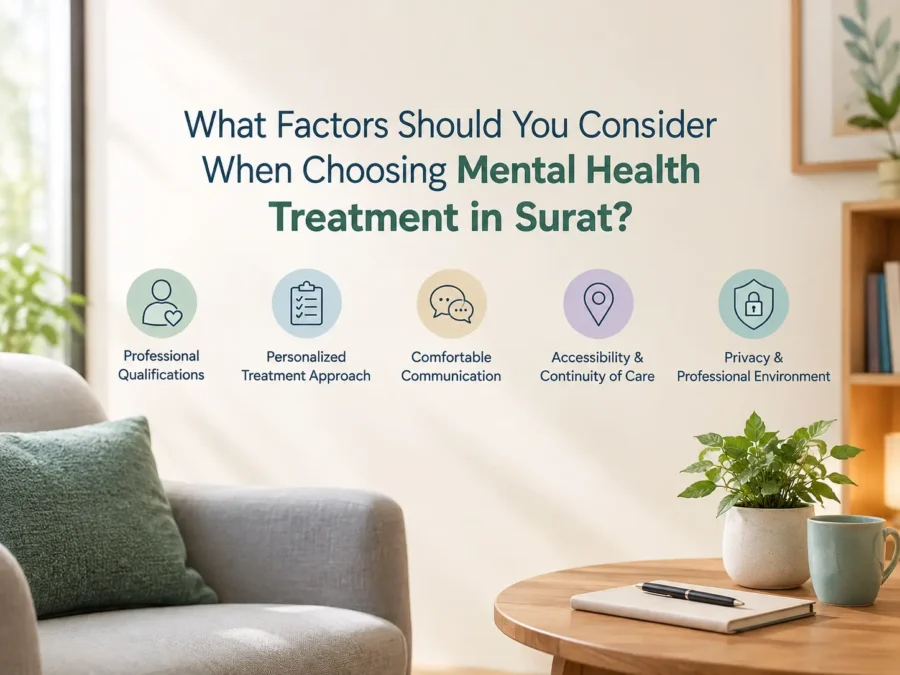 What Factors Should You Consider When Choosing Mental Health Treatment in Surat?